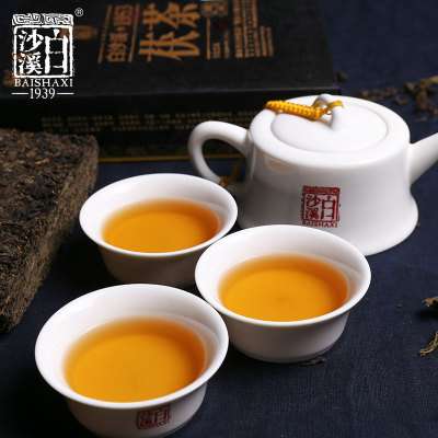 白沙溪安化黑茶金花獲磚特級禦品獲茶318g