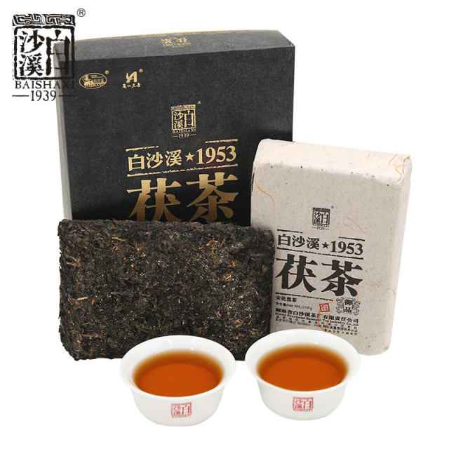 白沙溪安化黑茶金花獲磚特級禦品獲茶318g