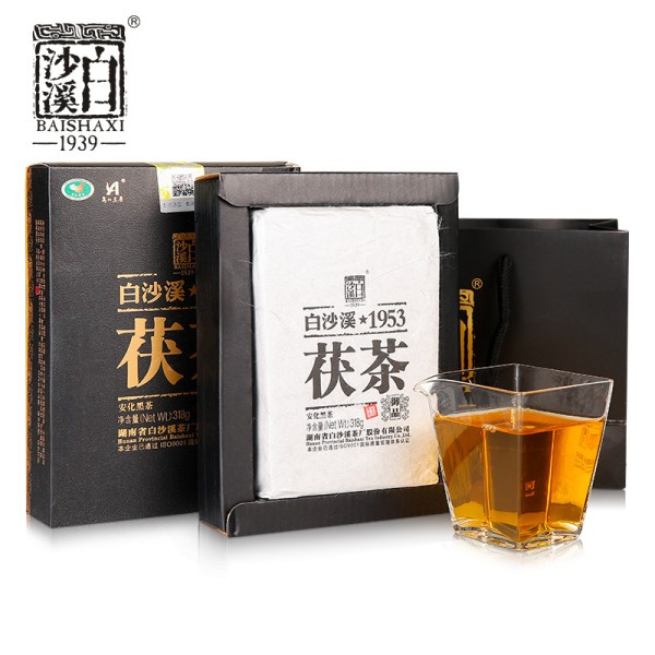 白沙溪安化黑茶金花獲磚特級禦品獲茶318g